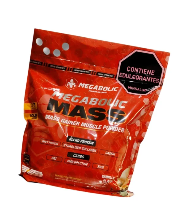 PROTEINA MEGABOLIC MASS 10LB HIPERCALORI
