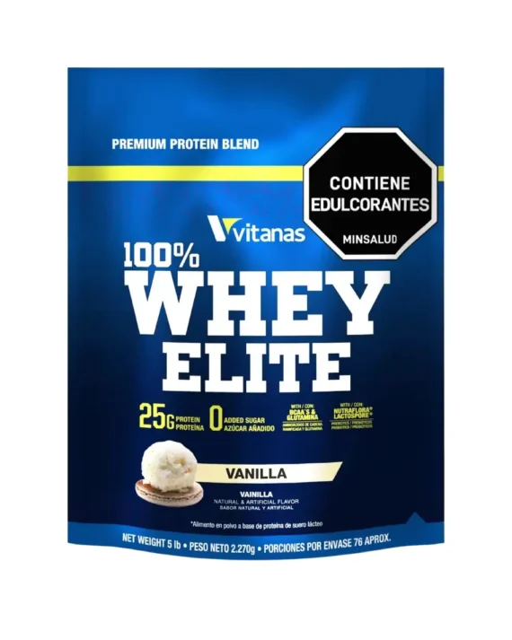 PROTEINA 100% WHEY ELITE X 5 LIBRAS