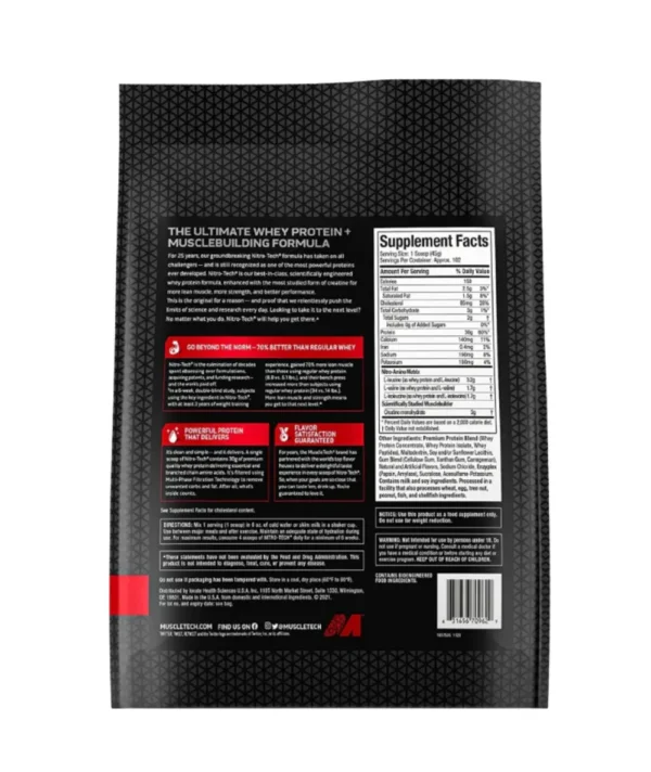 PROTEINA NITRO TECH 10 LBS - Image 2