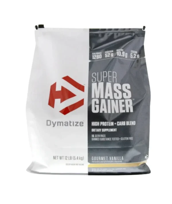 SUPER MASS GAINER VAINILLA 12 LIBRAS