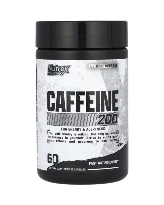 CAFFEINE 200 · 60 CAPS NUTREX