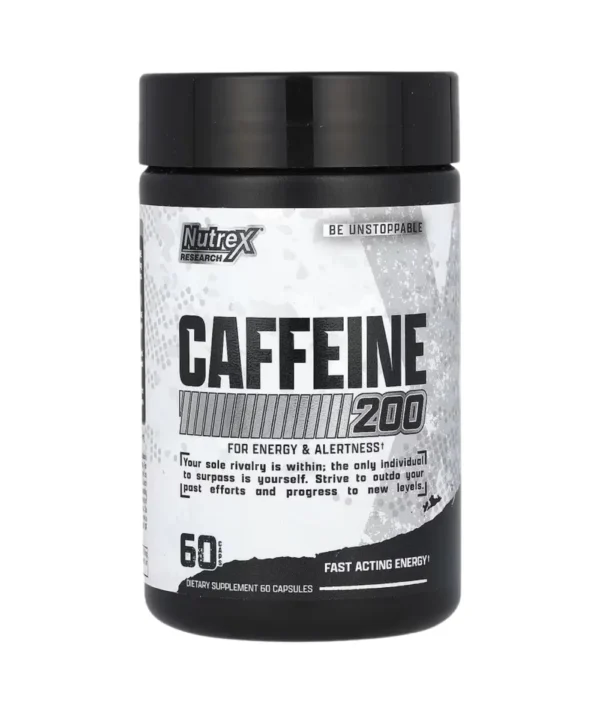 CAFFEINE 200 · 60 CAPS NUTREX